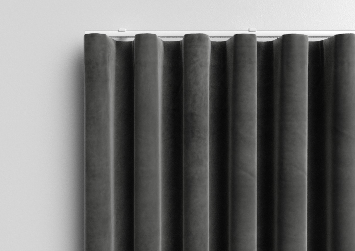 Ultra Luxe Velvet, Dark Grey - Made to Measure Curtains - Image 13
